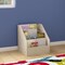 Flash Furniture Bright Beginnings Commercial Grade Modular Wooden Classroom 4 Tier Book Display Shelf, Natural MK-KE24305-GG - alternate 7